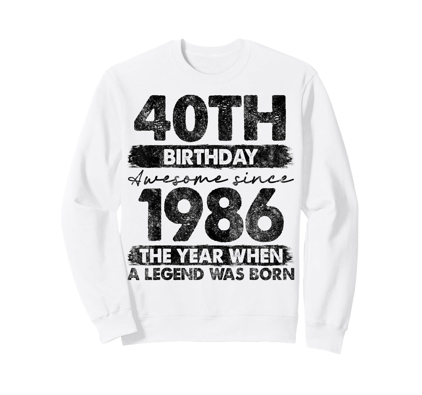 40 Year Old Gifts Vintage 1986 Limited Edition 40th Birthday T-Shirt