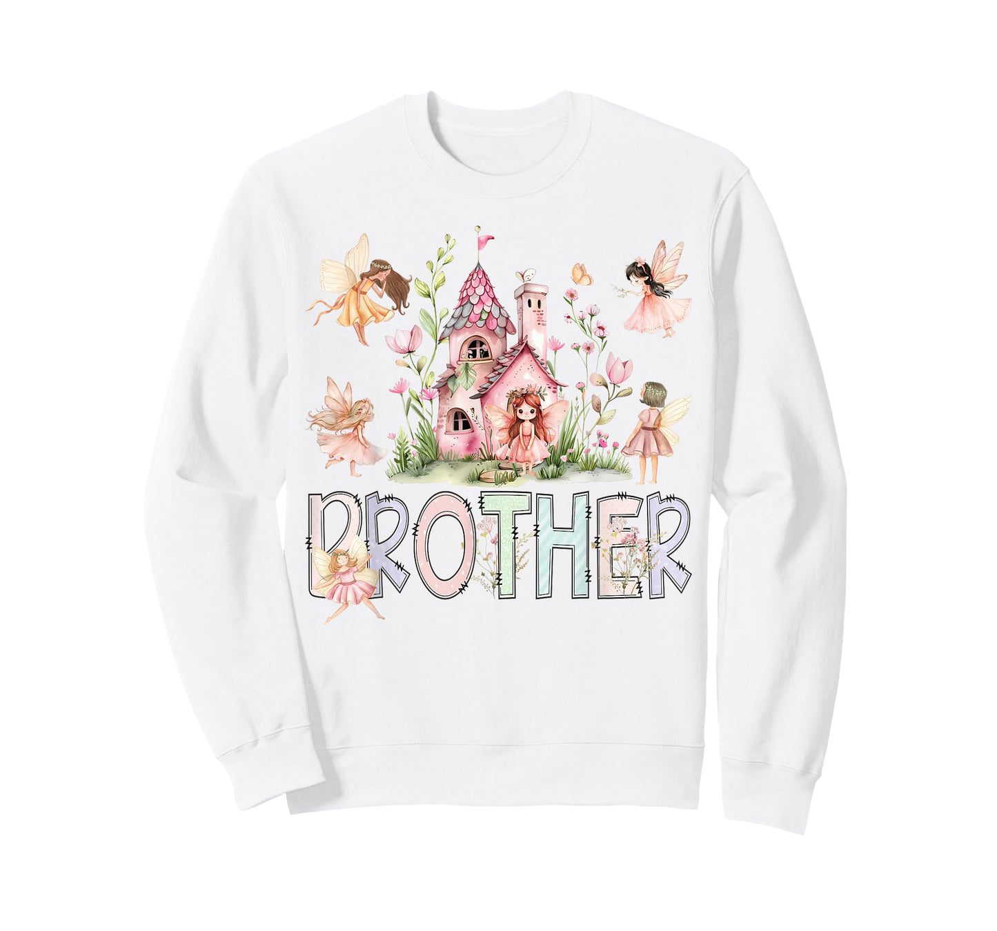 Fairy Brother Magical Fairytale Birthday Girl Matching T-Shirt