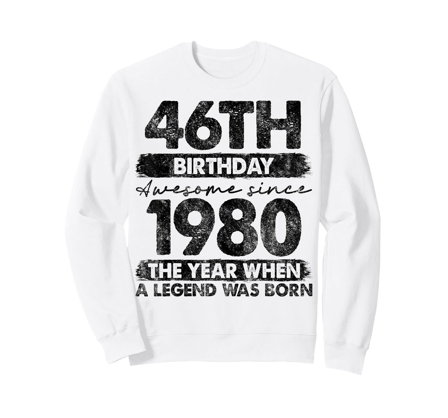 46 Year Old Gifts Vintage 1980 Limited Edition 46th Birthday T-Shirt