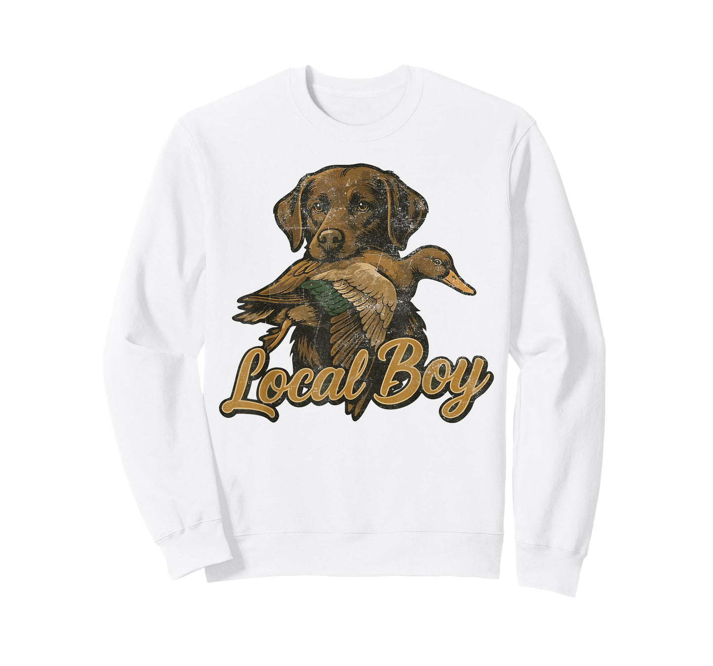 Dog Duck Hunting Outdoor Local Southern Boy Ducks Hunter T-Shirt