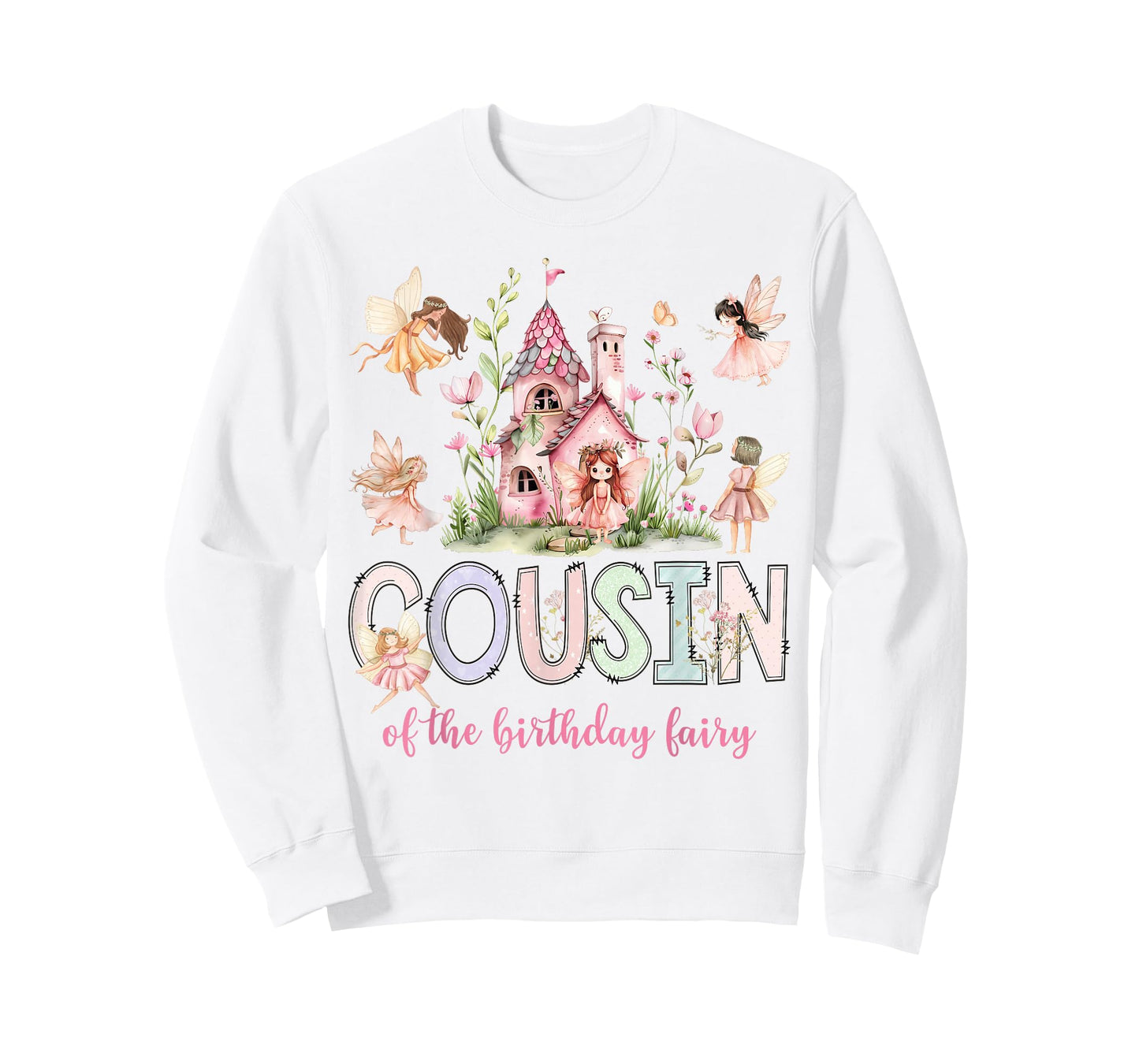 Cousin of The Birthday Fairy Magical Girl Matching T-Shirt