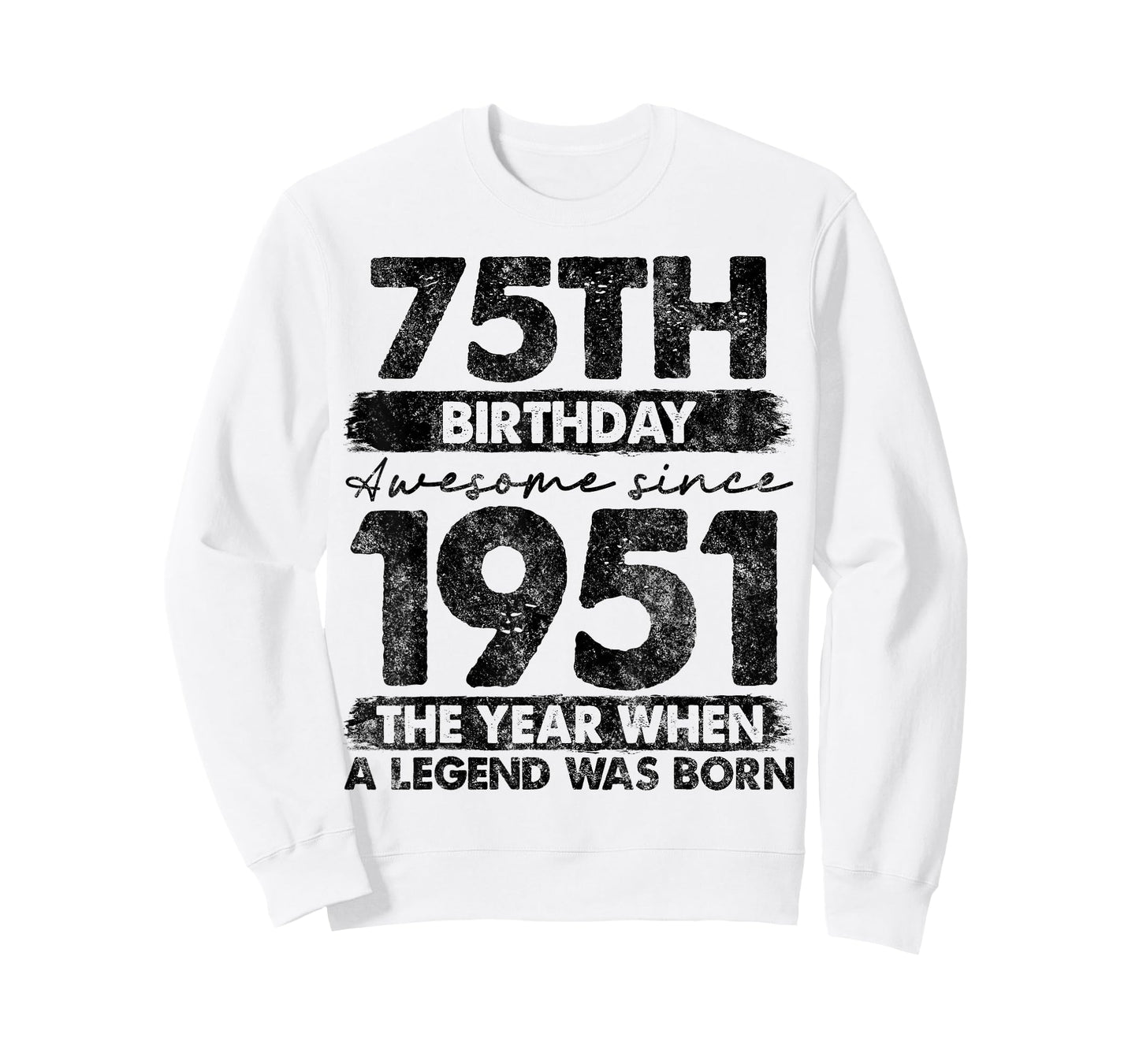 75 Year Old Gifts Vintage 1951 Limited Edition 75th Birthday T-Shirt