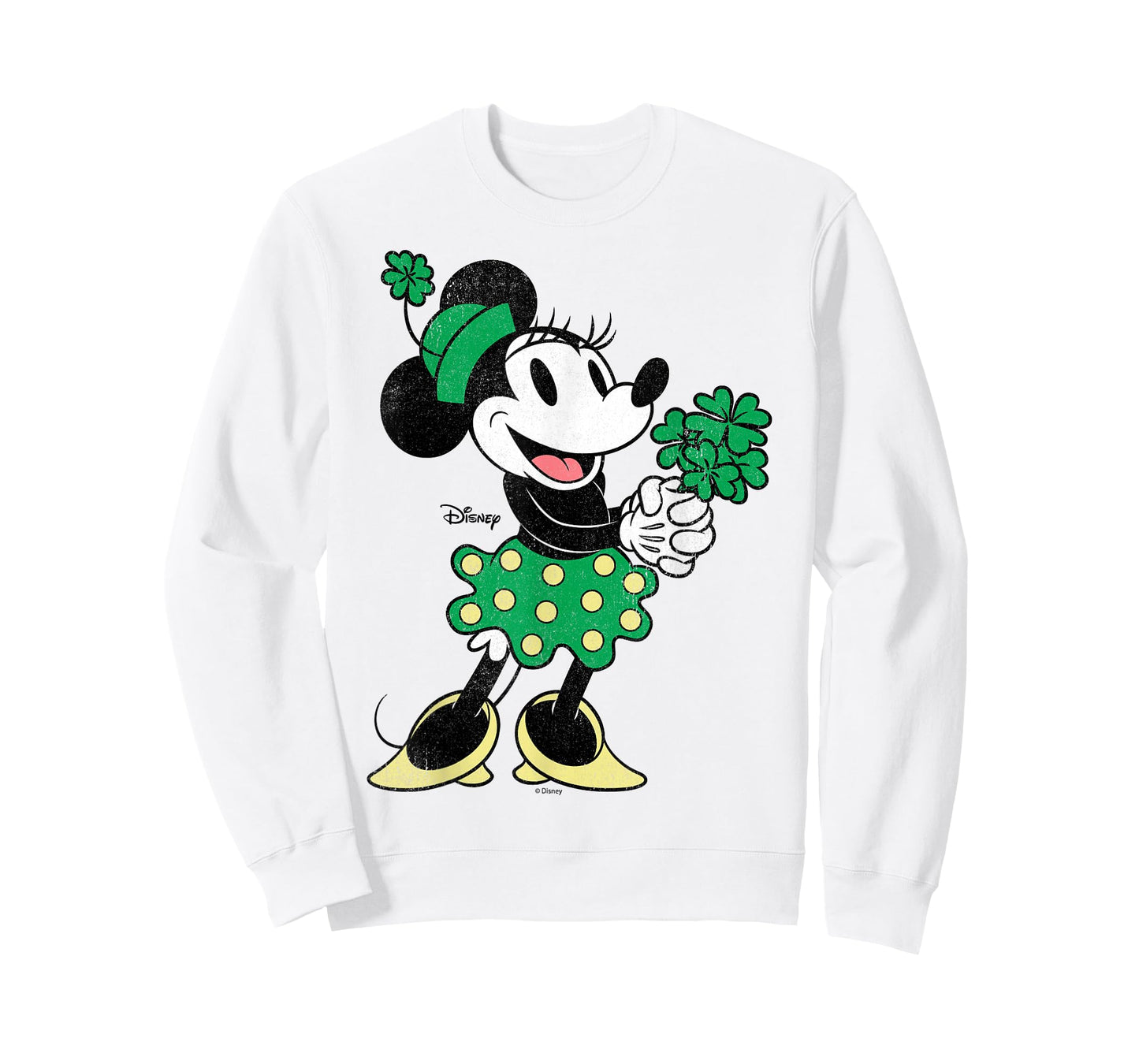 Disney Mickey and Friends Minnie St. Patrick's Day Clover T-Shirt