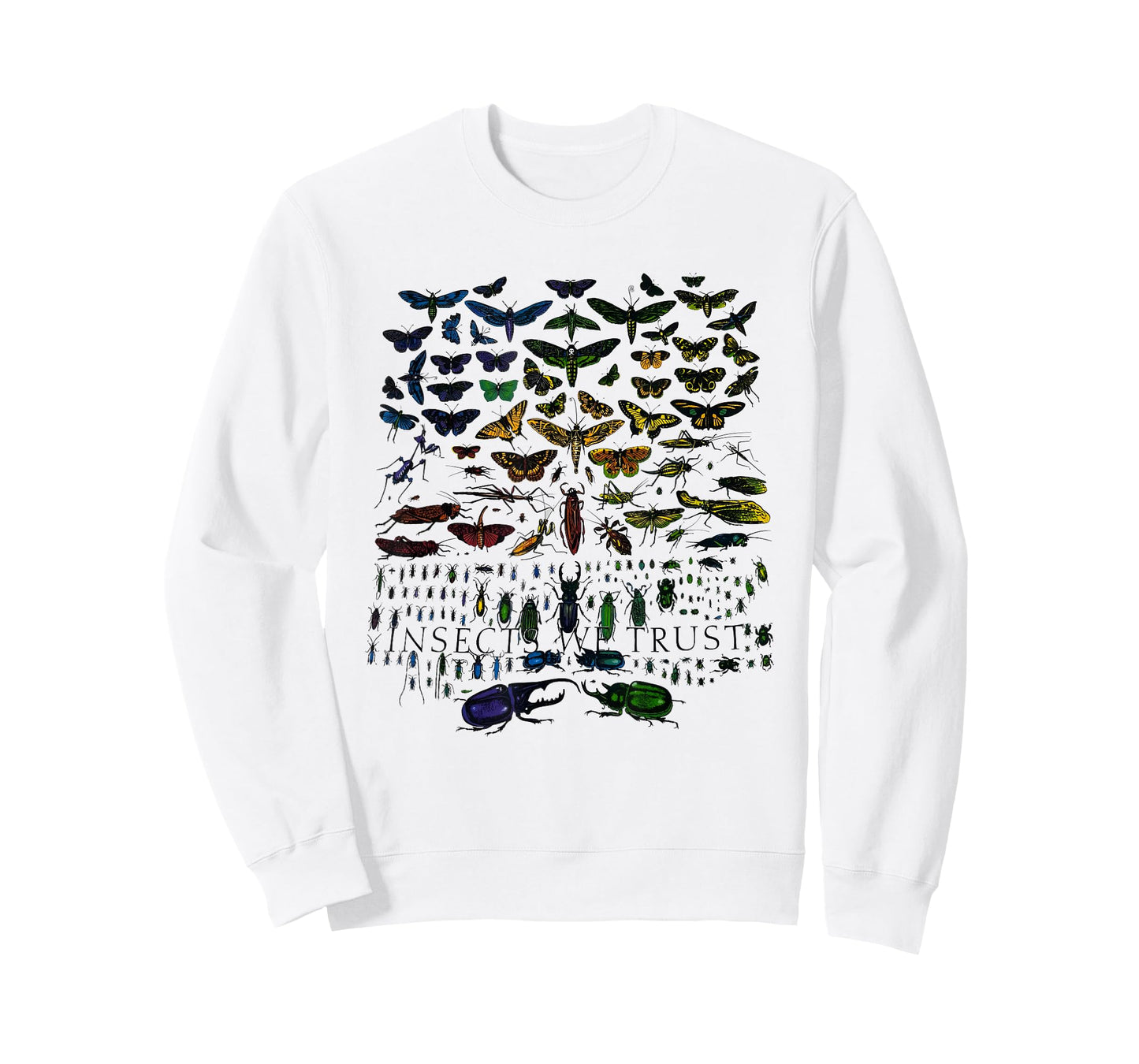 Insects We Trust Entomology Butterfly Beetle T-Shirt