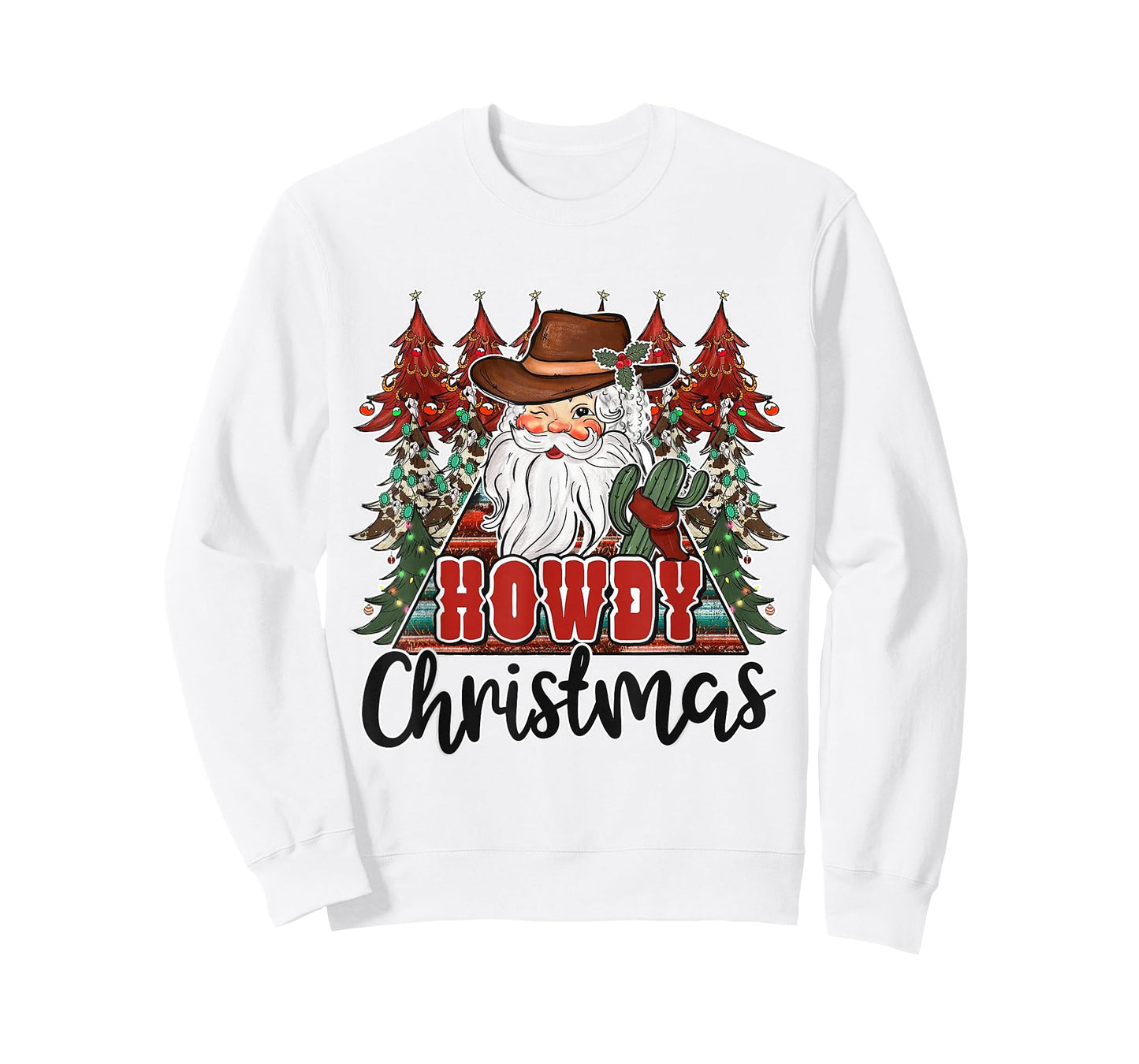 Howdy Christmas Santa Claus T-Shirt