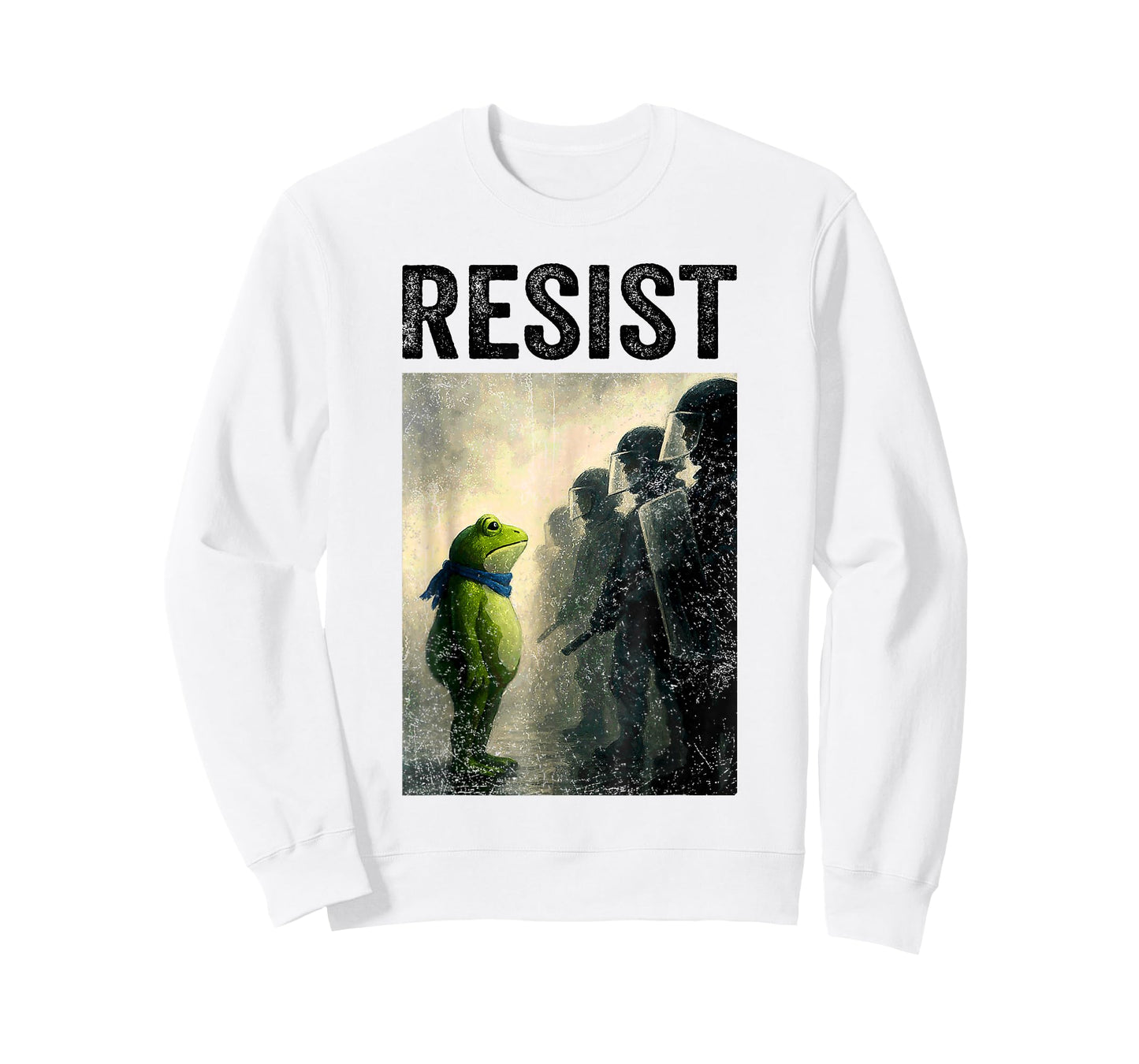 Resist Frog Portland Frog Protest T-Shirt