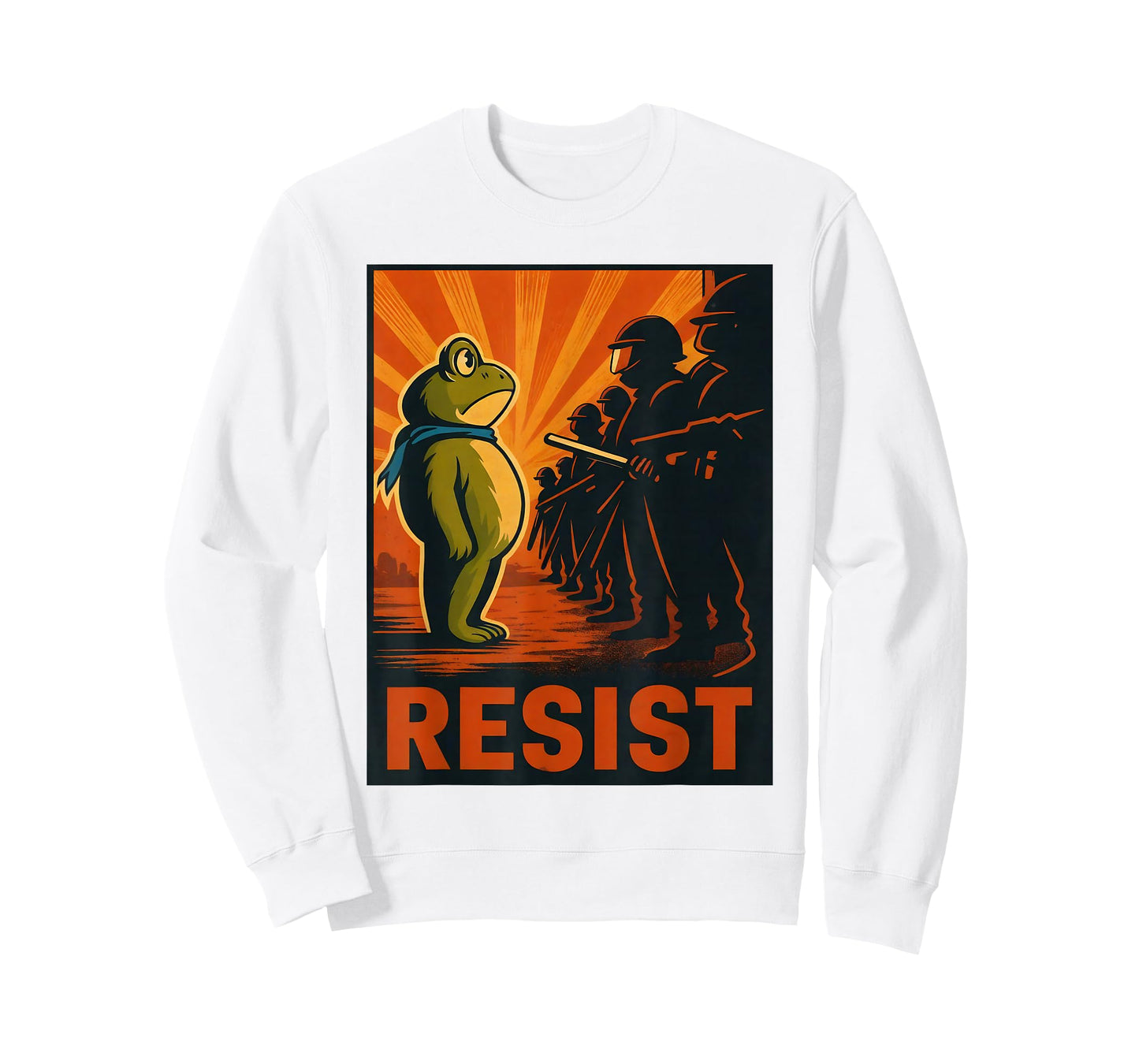 Frog Resist Portland Frog Protest - Portland Frog Activist T-Shirt