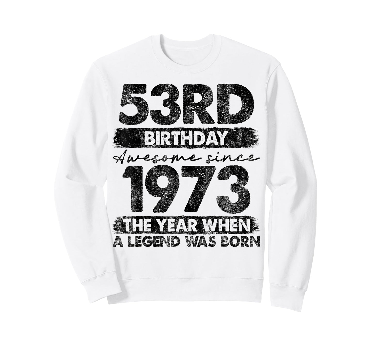 53 Year Old Gifts Vintage 1973 Limited Edition 53rd Birthday T-Shirt
