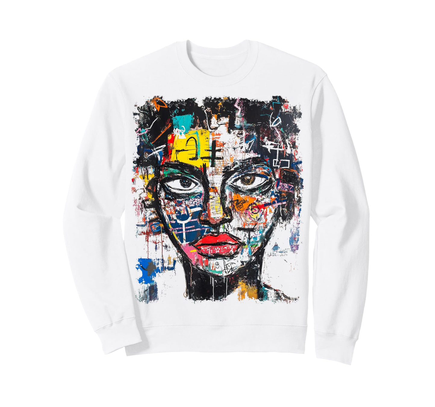 Designer Expressionism Abstract Art 80's T-Shirt