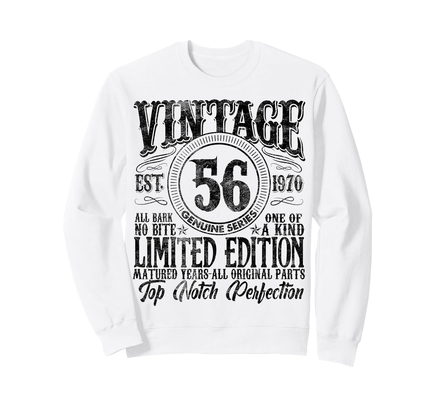 56 Year Old Gifts Vintage 1970 Limited Edition 56th Birthday T-Shirt