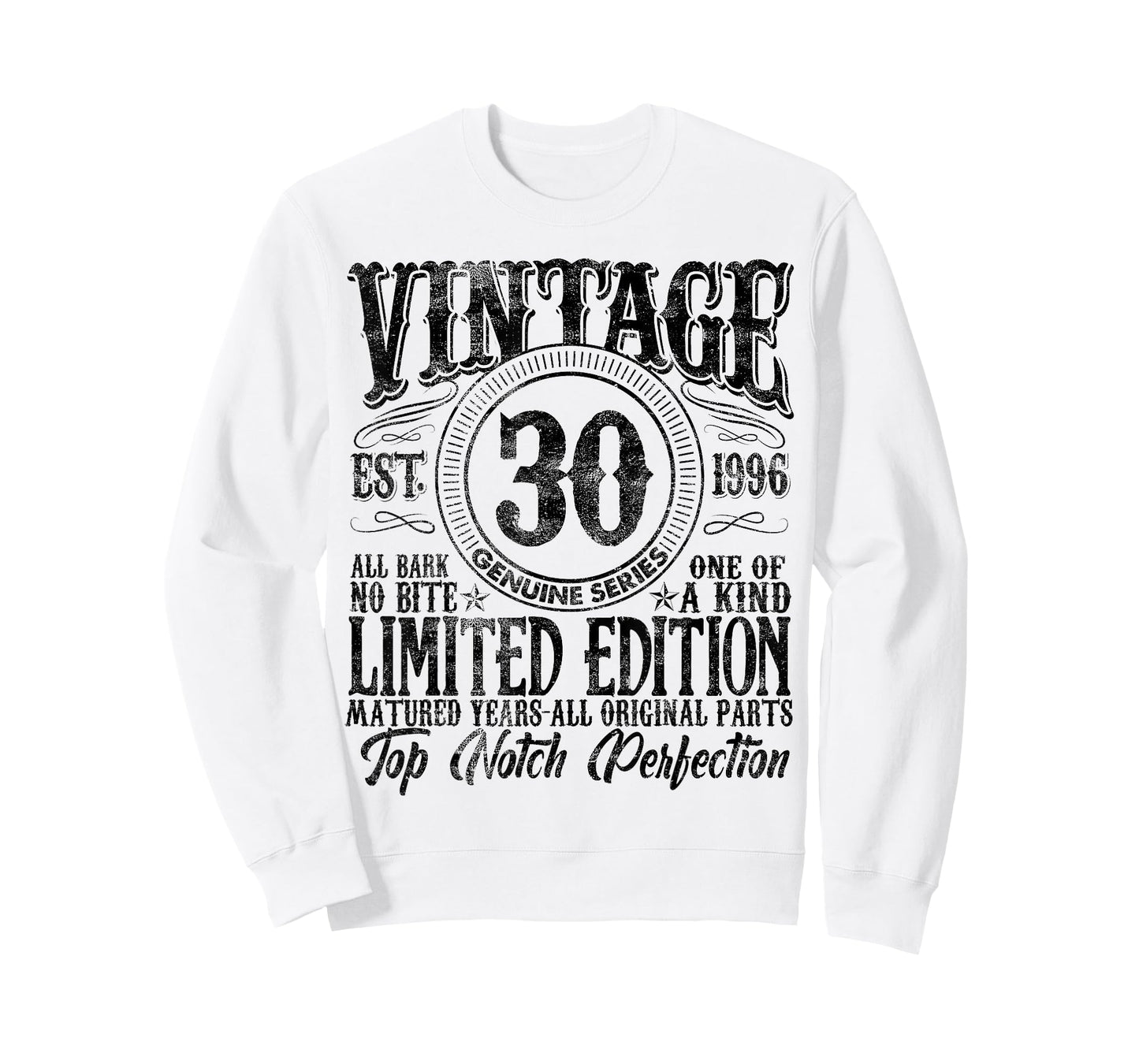 30 Year Old Gifts Vintage 1996 Limited Edition 30th Birthday T-Shirt