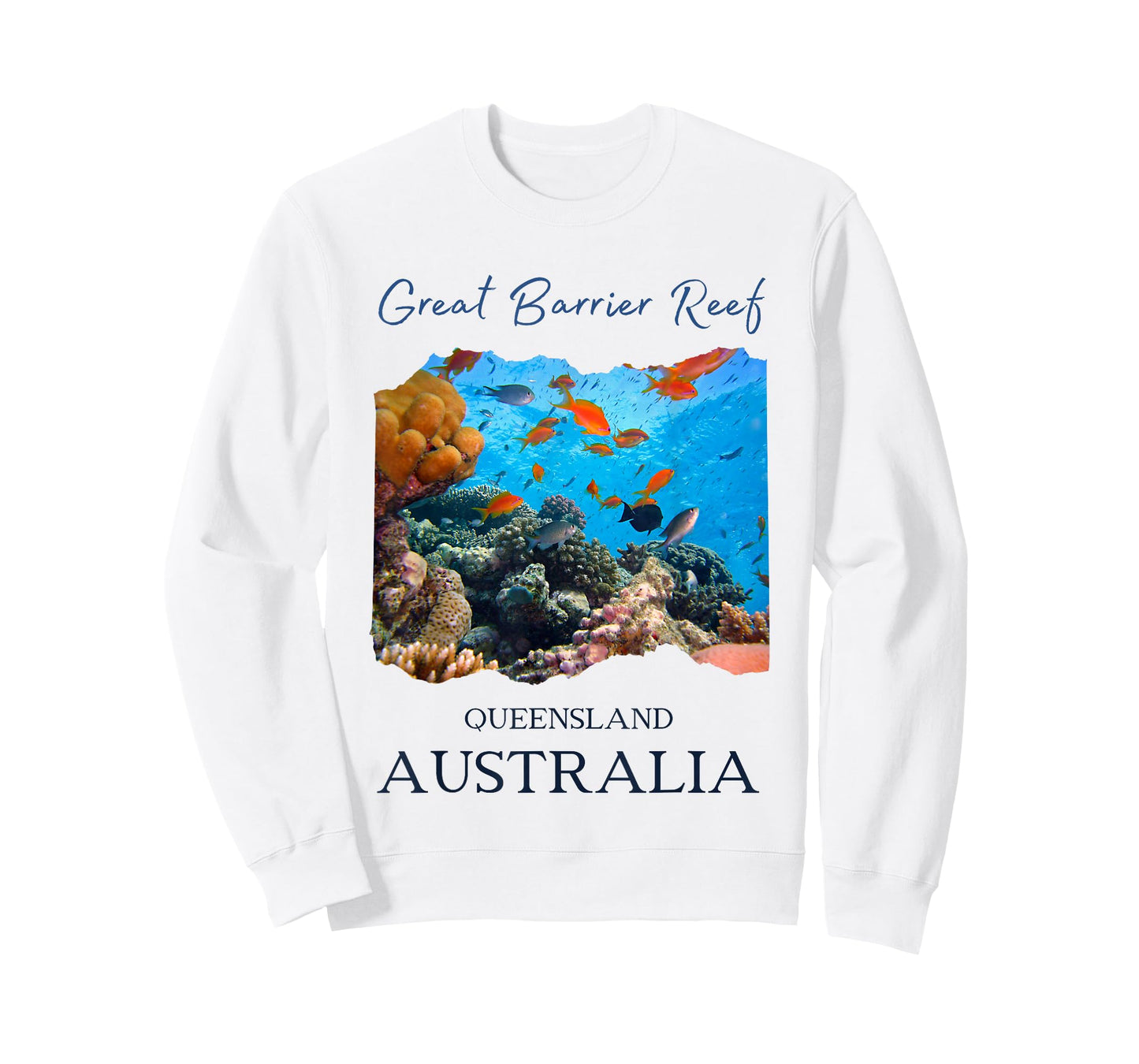 Great Barrier Reef Queensland Australia Souvenir Women Girls T-Shirt