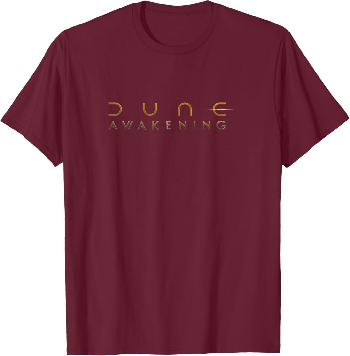 Dune Awakening Logo Officially Licensed T-Shirt - T-Shirt | Maroon