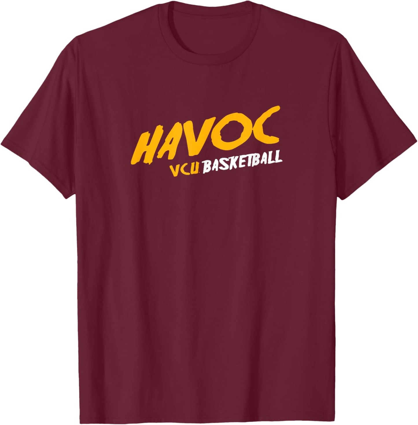Virginia Commonwealth University VCU Rams Havoc Basketball T-Shirt - T-Shirt | Maroon
