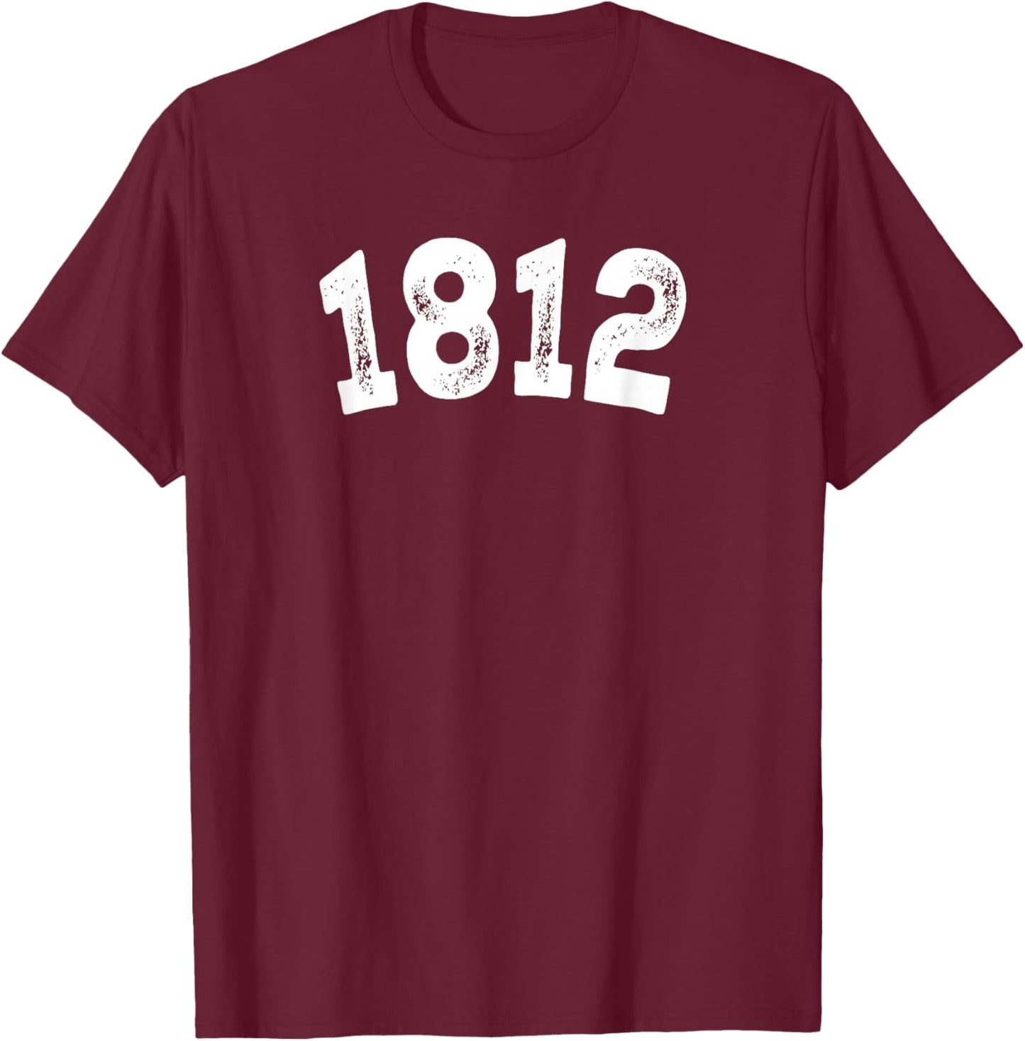 1812 T-Shirt - T-Shirt | Maroon