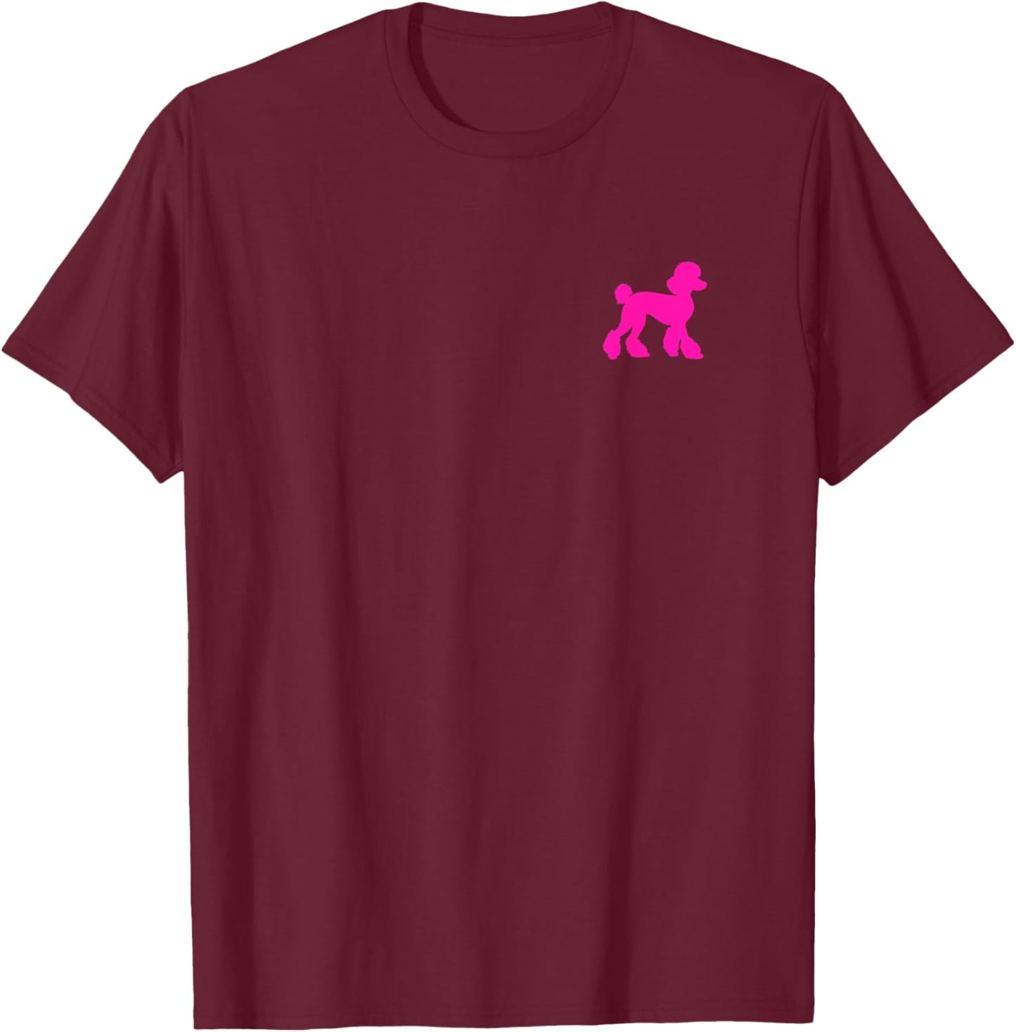 Poodle Skirt 50s Sock Hop Retro Design T-Shirt - T-Shirt | Maroon