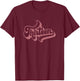Thirteen 13 Years Old for Girls Retro Groovy 13th Birthday T-Shirt - T-Shirt | Maroon
