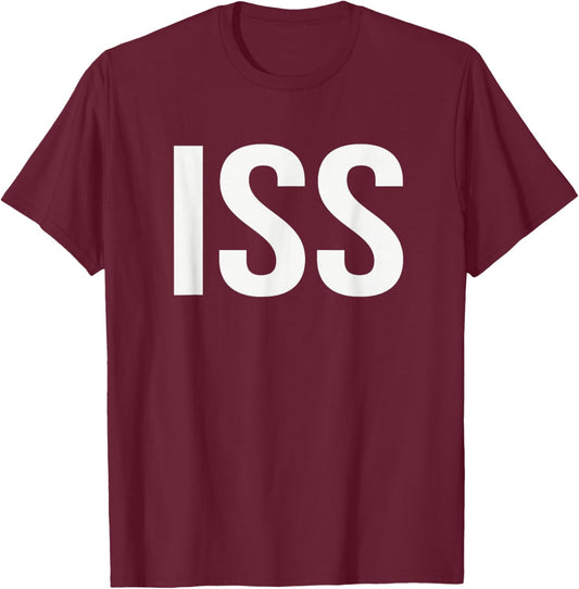 ISS in-School Suspension Week Appreciation Day T-Shirt - T-Shirt | Maroon