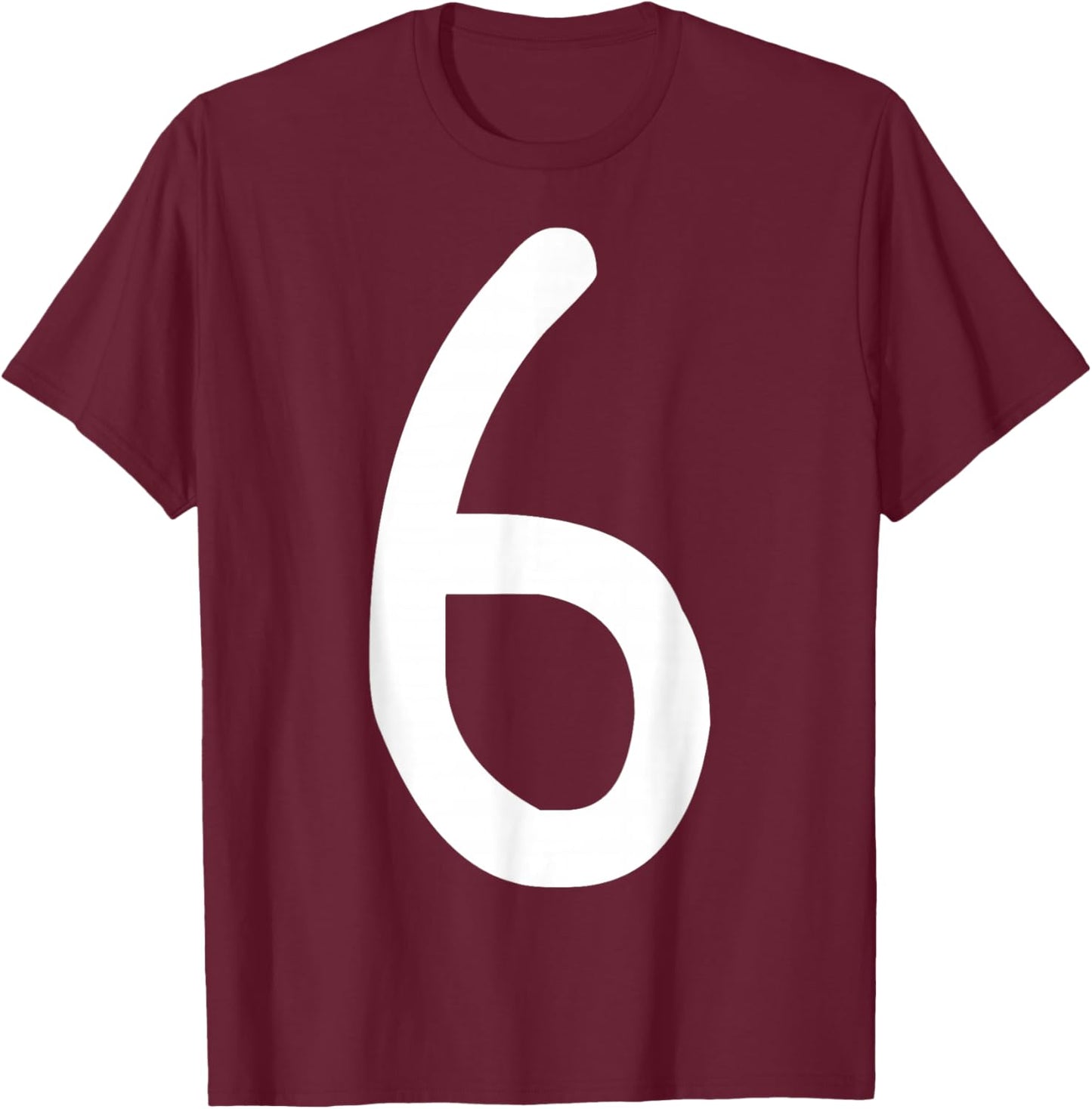 Funny 67 Six Seven Meme Matching Halloween Costume Couples T-Shirt - T-Shirt | Maroon