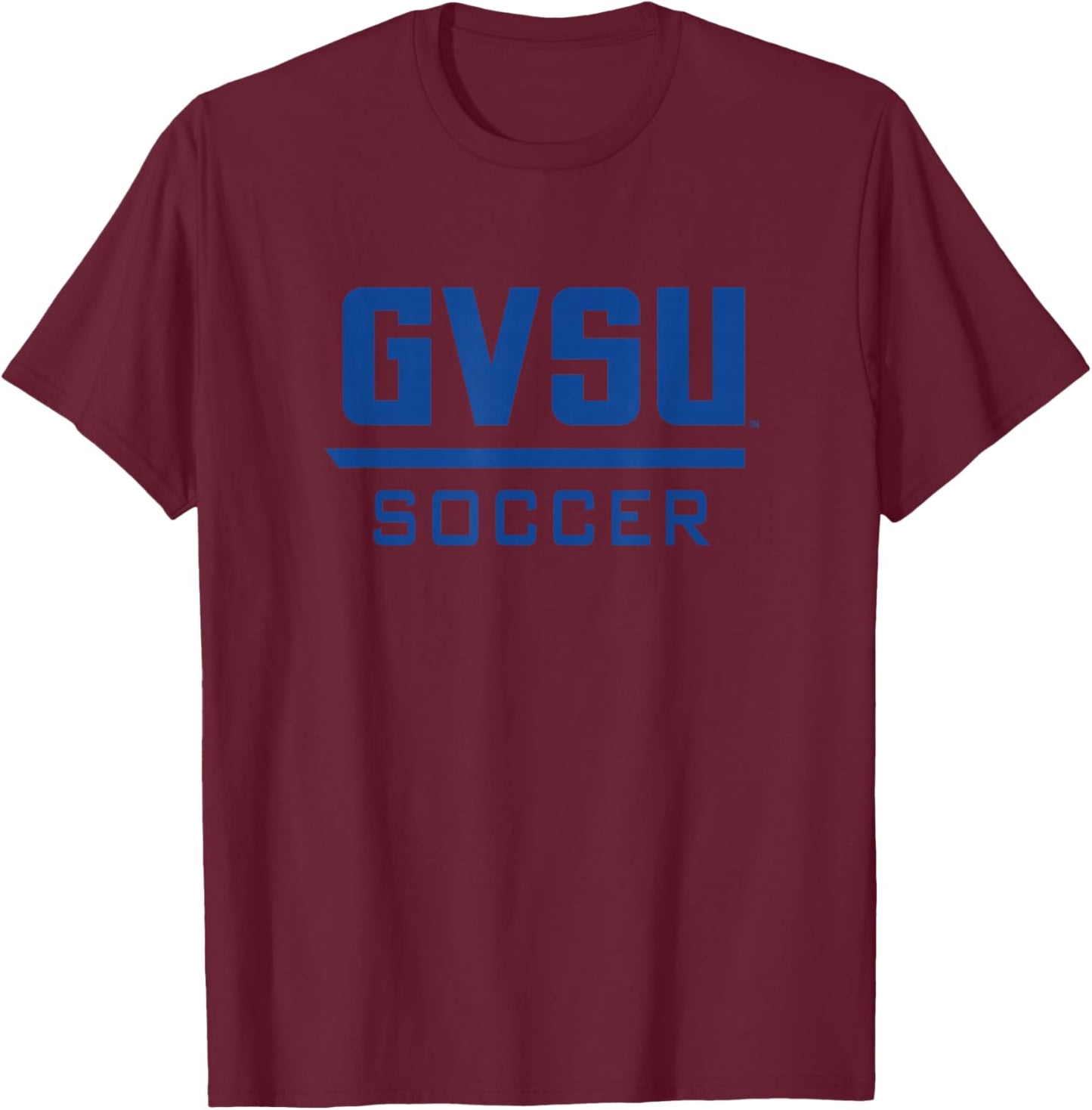 Grand Valley State University GVSU Soccer Lakers NCAA GVSU13 T-Shirt - T-Shirt | Maroon