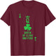 Queen of Clubs and Pubs. Playing Card T Queen of Clubs White T-Shirt - T-Shirt | Maroon