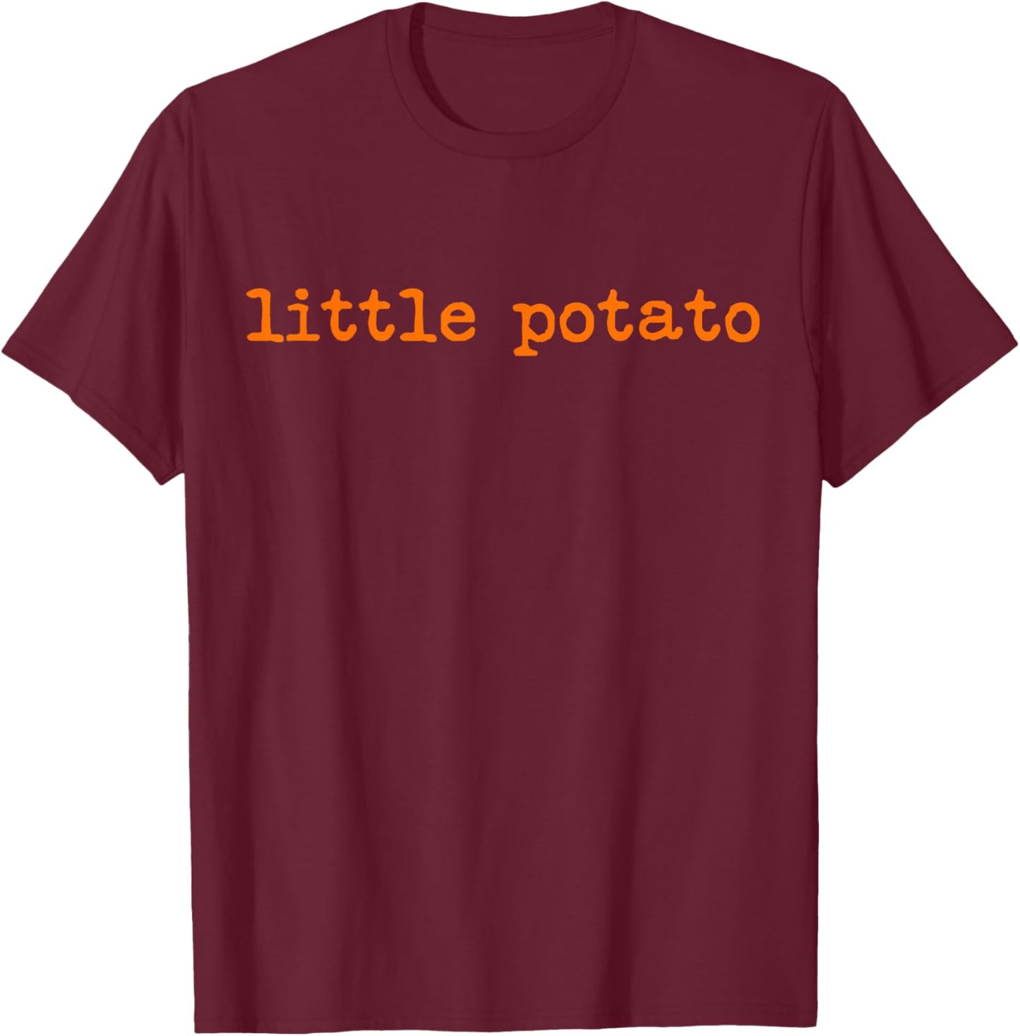 Little Potato Sweet Potato Thanksgiving Family Matching Kids T-Shirt - T-Shirt | Maroon