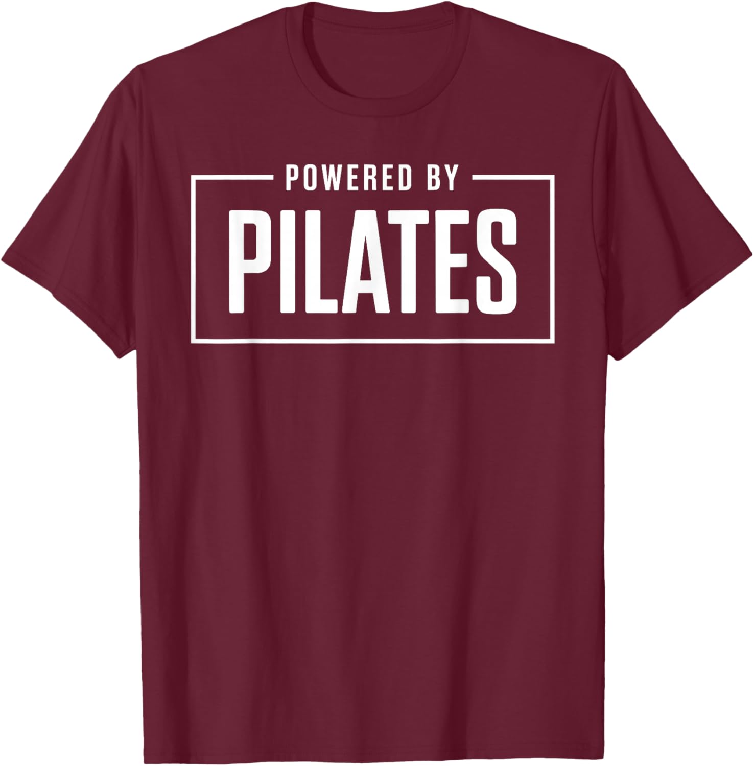 Pilates Art Women Pilates Instructor Pilates Lover T-Shirt - T-Shirt | Maroon