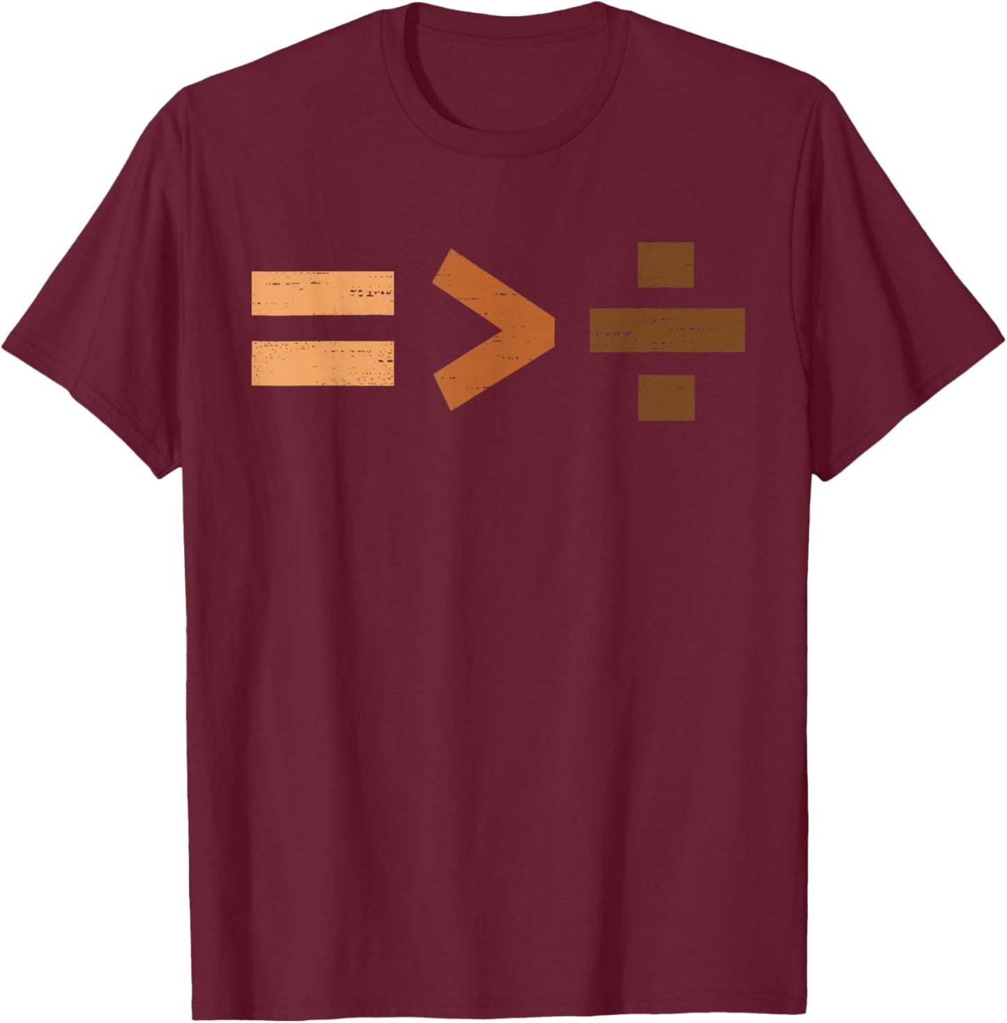 Equality Black History BLM Melanin African Men Women Kids T-Shirt - T-Shirt | Maroon