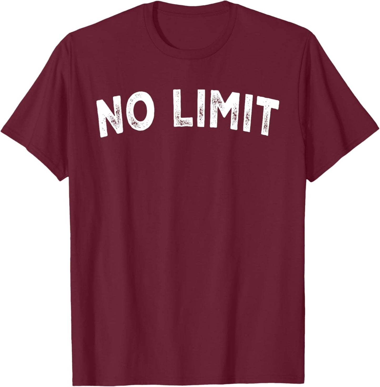No Limit T-Shirt - T-Shirt | Maroon