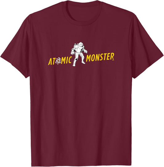 Blumhouse Atomic Monster T-Shirt - T-Shirt | Maroon