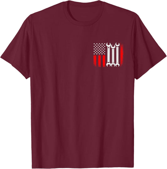 2 Sides Teach Your Kids to Change Their Oil Not Their Gender T-Shirt - T-Shirt | Maroon