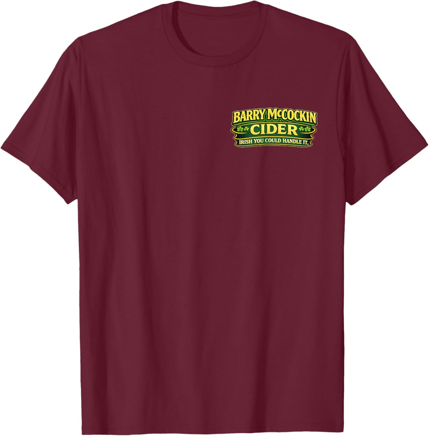 Funny Irish Drinking St. Patrick's Day Pub Crawl Leprechaun T-Shirt - T-Shirt | Maroon