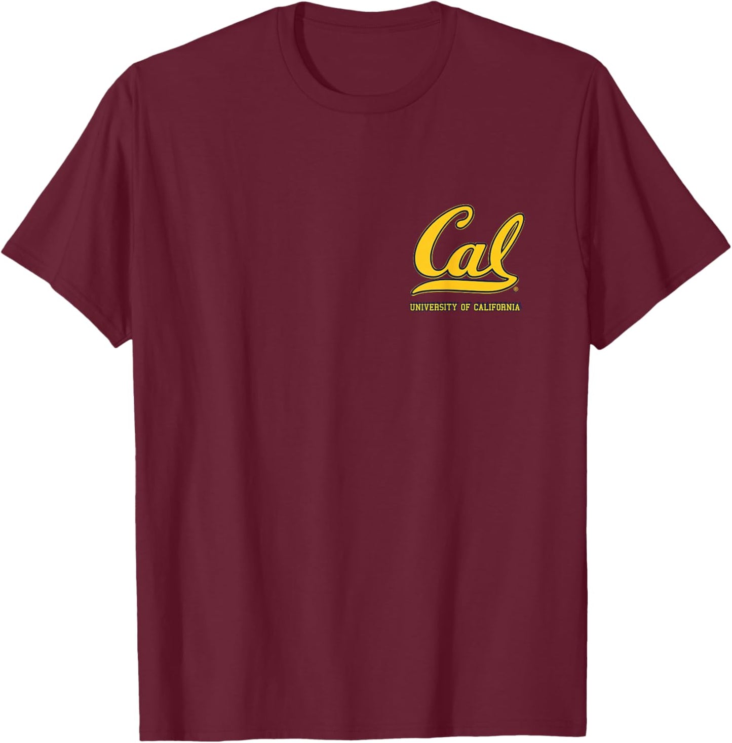 UC Berkeley Cal Logo Collegiate PAFI444 T-Shirt - T-Shirt | Maroon
