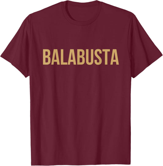 Balabusta Proud Jewish Woman Yiddish Word Gift T-Shirt - T-Shirt | Maroon