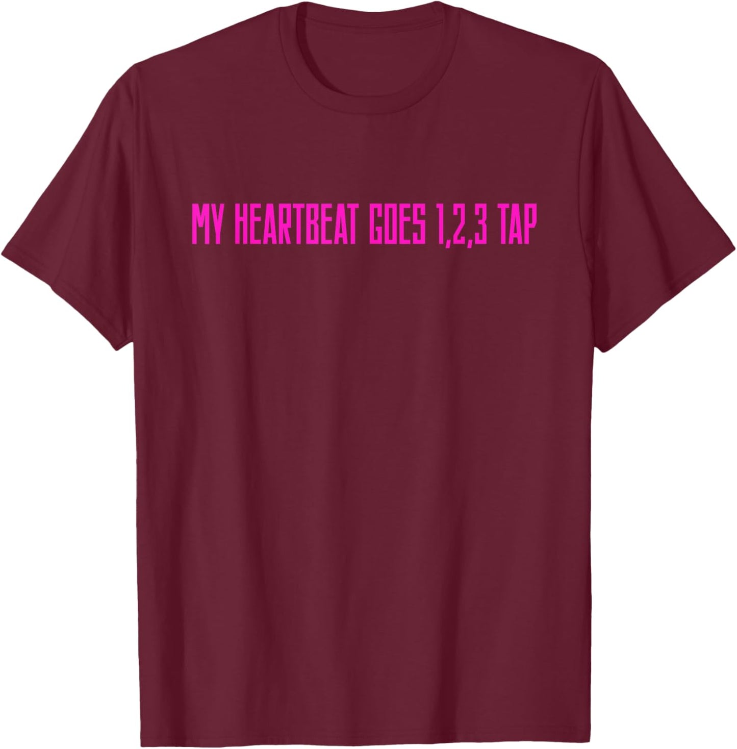 Ballroom Latin Bachata Dance Lover Passion Music Rhythm T-Shirt - T-Shirt | Maroon