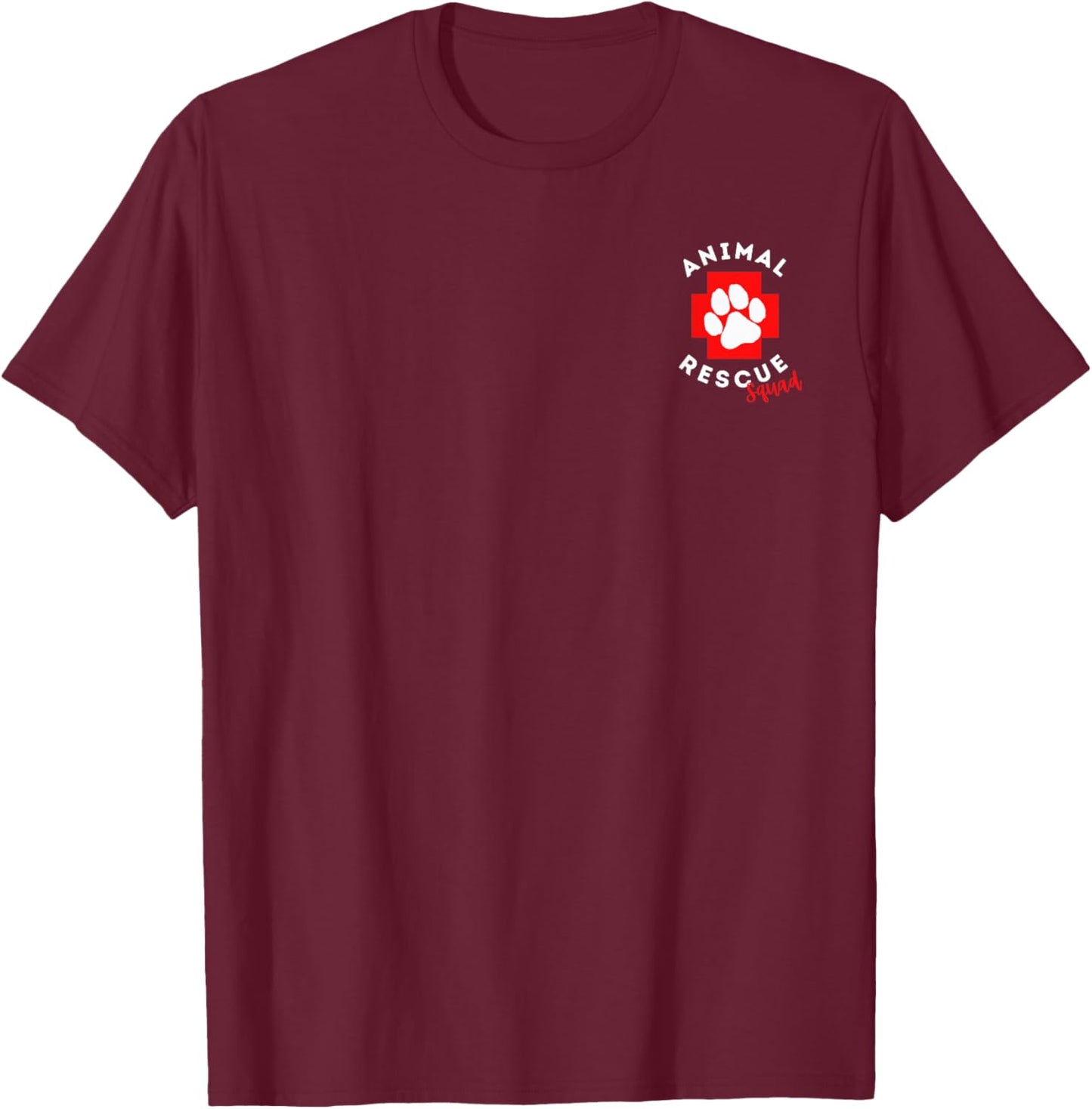 Animal Rescue Squad T-Shirt - T-Shirt | Maroon
