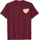 I Love My Super Hot Beautiful Girlfriend Stay Away 2 Sides T-Shirt - T-Shirt | Maroon