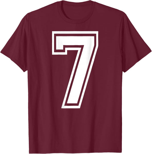 67 Six Seven Meme Matching Halloween Costume (On Back) T-Shirt - T-Shirt | Maroon