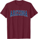 Arizona - Throwback Design - Classic T-Shirt - T-Shirt | Maroon