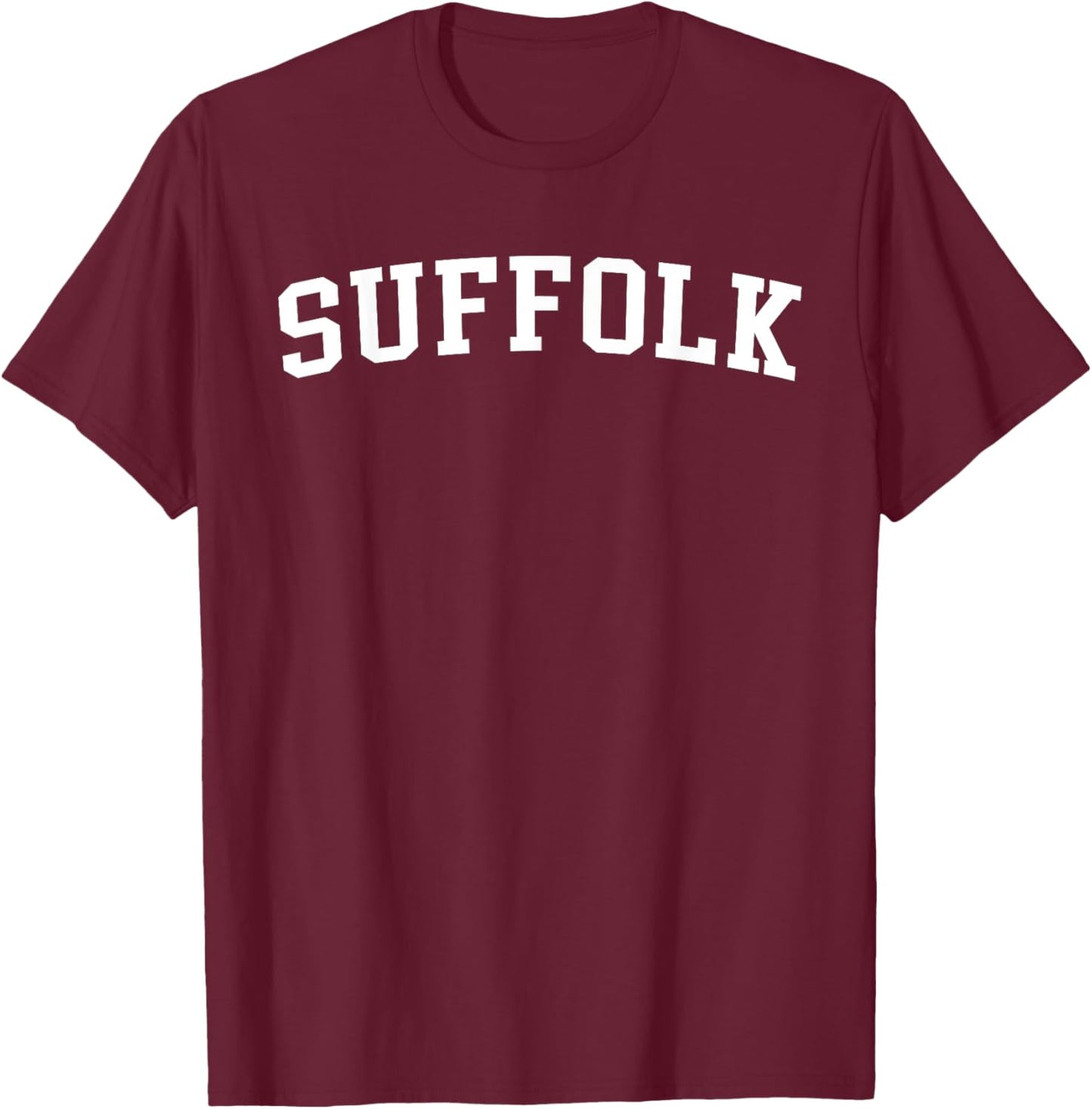 Suffolk T-Shirt - T-Shirt | Maroon