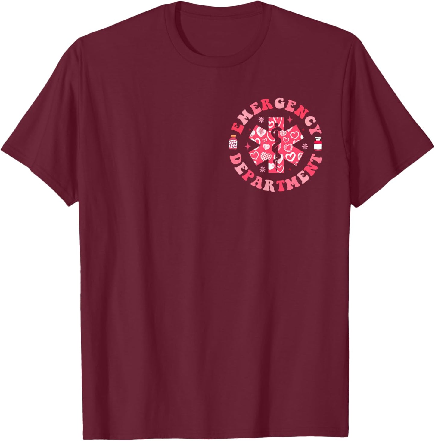 2 Sided T-Shirt - T-Shirt | Maroon