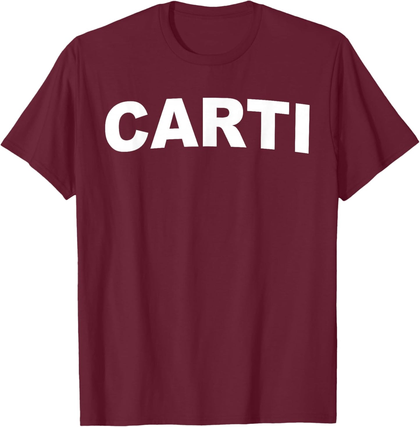 Carti T-Shirt - T-Shirt | Maroon