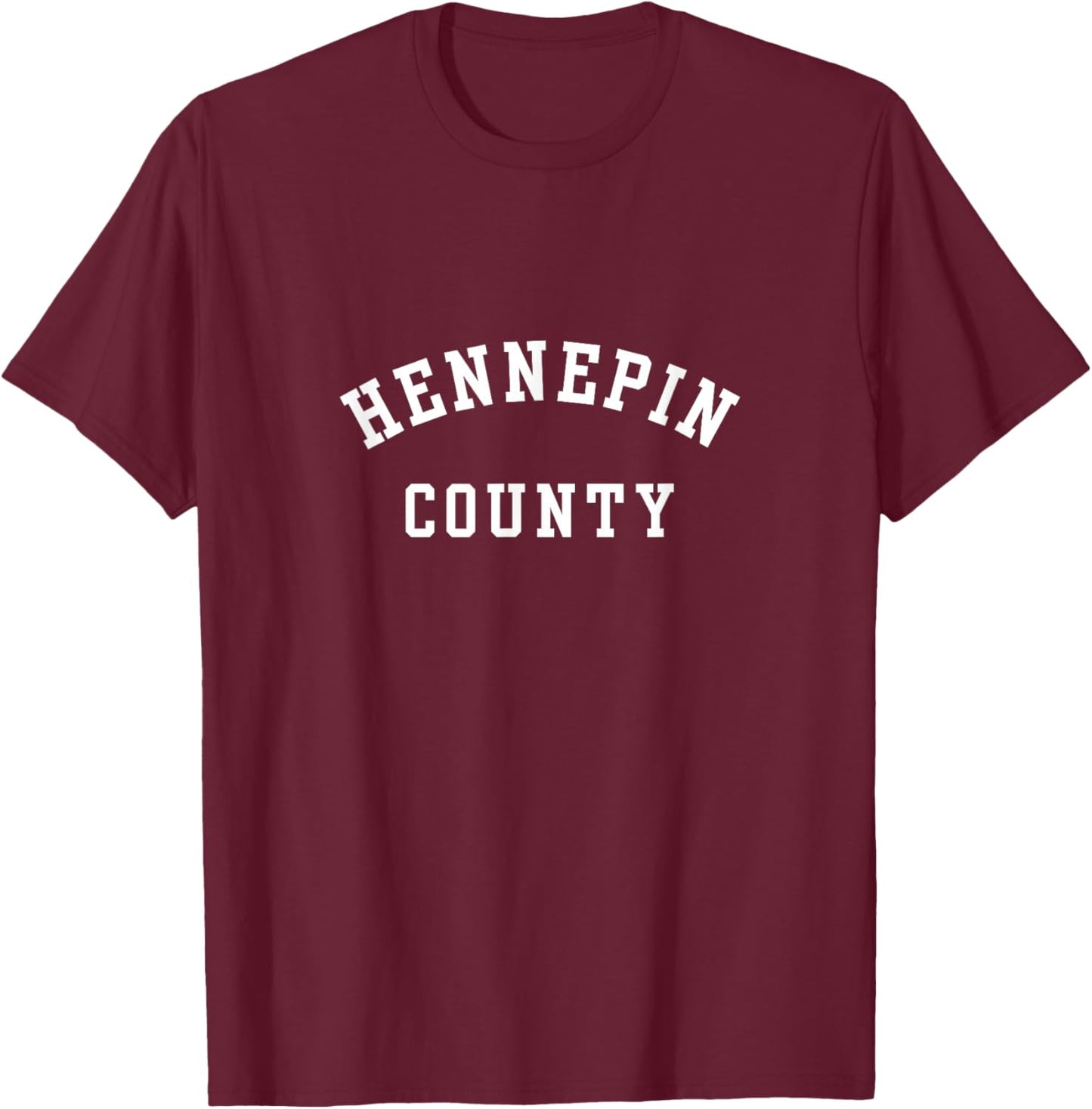 Hennepin County T-Shirt - T-Shirt | Maroon