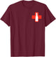2 Sided T-Shirt - T-Shirt | Maroon