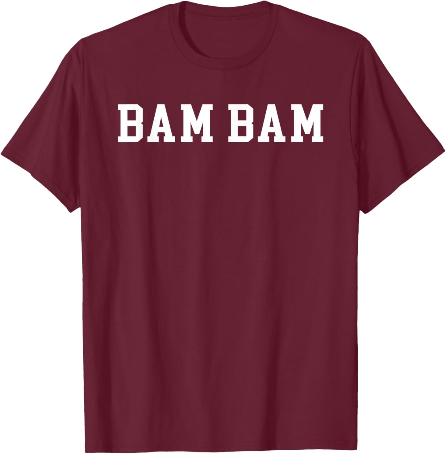 Bam Bam T-Shirt - T-Shirt | Maroon