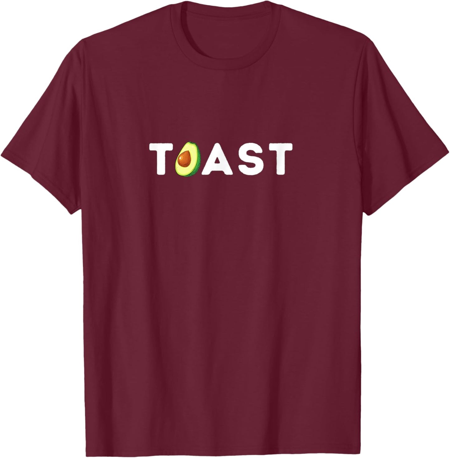 Avocado Toast Shirt Funny Avocado Toast Lover Humor T-Shirt - T-Shirt | Maroon