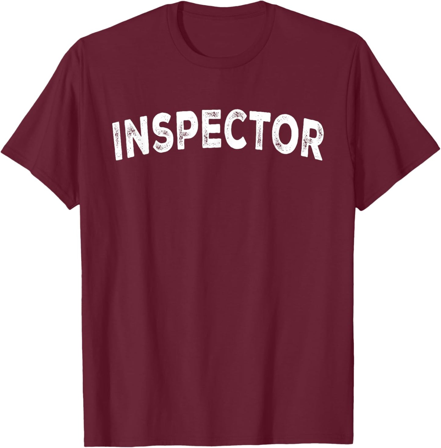 Inspector T-Shirt - T-Shirt | Maroon