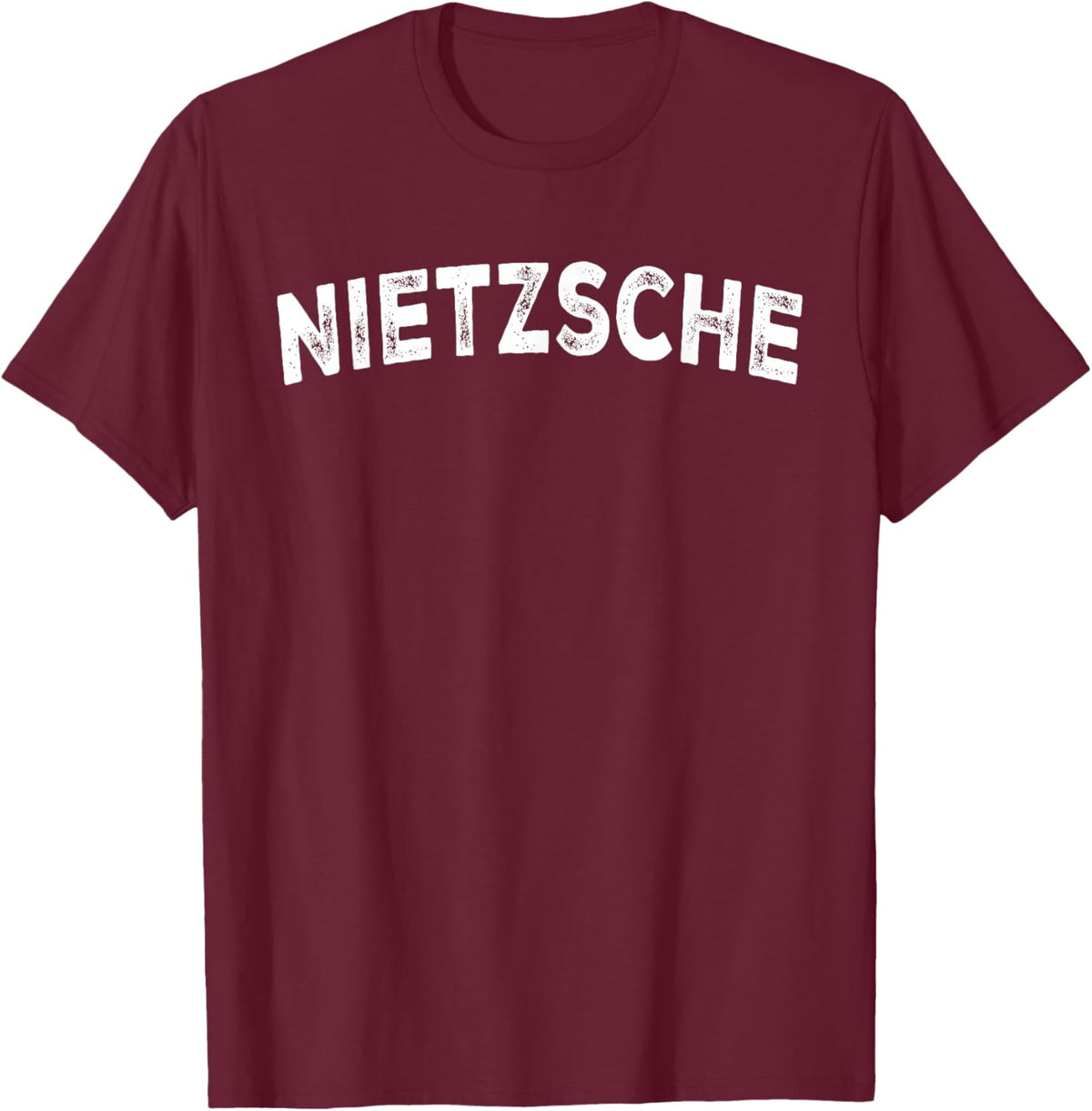 Nietzsche T-Shirt - T-Shirt | Maroon