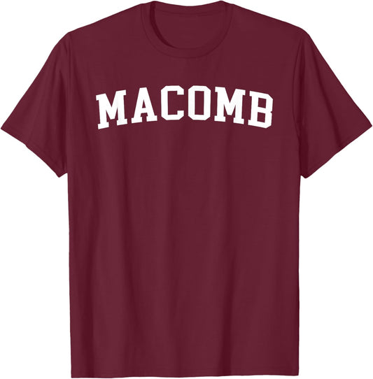 Macomb T-Shirt - T-Shirt | Maroon