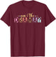 Am I The Drama - Funny Meme T-Shirt - T-Shirt | Maroon
